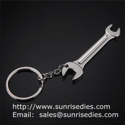 China Metal tool lever key ring, metal wrench lever tool key holder keychains wholesale, for sale