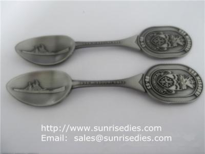 China Collectible Souvenir Metal Teaspoon for Gifts, Metal spoon for decorative crafts for sale