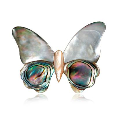 China Wholesale Fashion Jewelry Women Jewelry Butterfly Brooch Pin Eco-Friendly Fashion Clothes For Women Pin Brooch Safety for sale