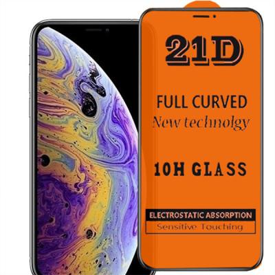 China New Technology 21D Anti-scratch Full Stick Full Cover Screen Protector Tempered Glass For Tecno Ghost 9 for sale