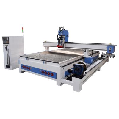 China Woodworking 4 Axis Cnc Router Engraver Machine , 380v 9.0KW Axyz 4th Axis Cnc Router for sale