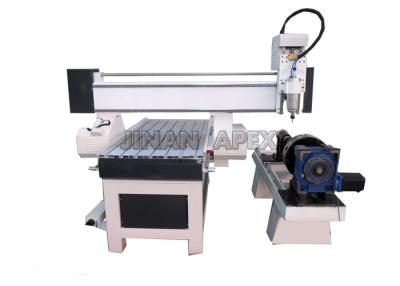 China Small 4 Arotay 4 AxisDesktop CNC Router Machine AC220V 380v / 50Hz 1212 6090 for sale