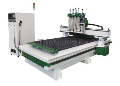 China Multi - Head Pneumatic ATC Desktop CNC Router Machine For MDF Panel / Acrylic for sale