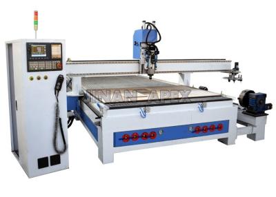 China Auto Tool Changing4 Axis CNC Router Machine High Stable For Furniture Cabinets for sale