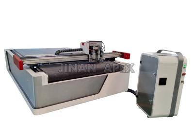 China 380V / 220V Leather Cutting Equipment , Heavy Duty Leather Cnc Cutting Machine for sale