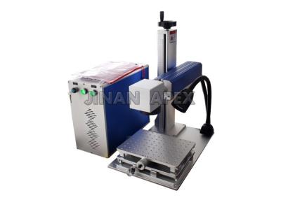 China Custom Laser Etching Equipment , Portable Laser Marking Machine / Fiber Laser Engraver for sale