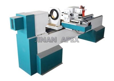 China Horizontal Spindles CNC Wood Turning Lathe Machine DSP Control System For Wood Carving for sale