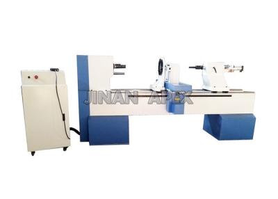 China Wood Crafts Programmable Wood Lathe One Axis , Professiona Cnc Wood Lathe Machine for sale