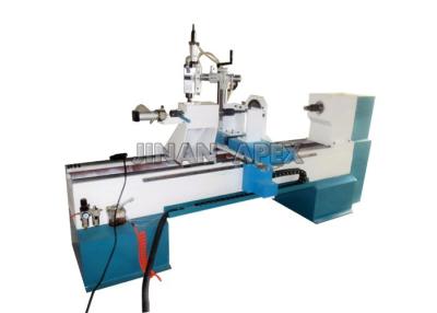 China Baseball Bat CNC Wood Turning Lathe Machine Pneumatic Feeding Stable Performance for sale