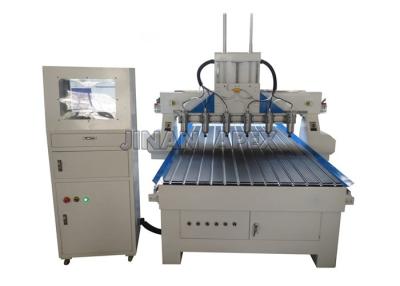 China Desktop Wood Multi Head CNC Router Six Spindles 1500 * 3000mm Working Area for sale