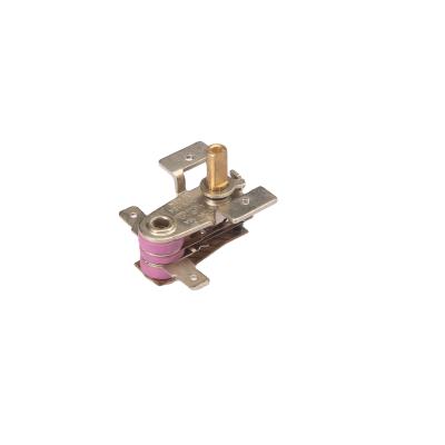 China Electric Frying Pan Thermostat Replacement Parts with VDE 250V / 12A Tolerance 5C% for sale