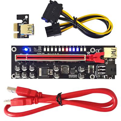 China New VER V011pro PLUS PCI-e Adapter Card Pcie Riser Card PLUS 011 pro riser plus 1X 16X to 011 pro express riser adapter with 10 capacitors for sale