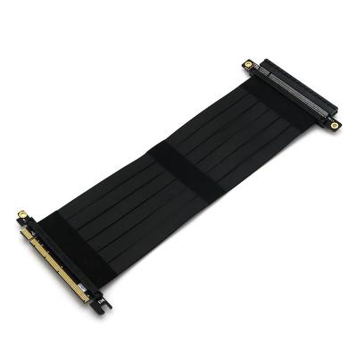 China Factory sales hot modern design graphics card PCI-E 16X to 16X riser supplement in stock 90 degree 180 degree 6X6X2 cm for sale