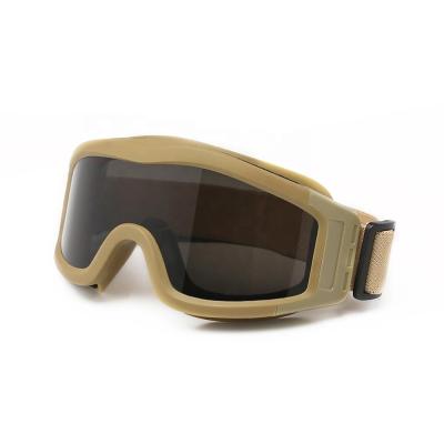 China Uv400 Army Eyeshield Protective Anti-impact Sports Fog Shooting Hunting Tactical Safety Military Goggles for sale