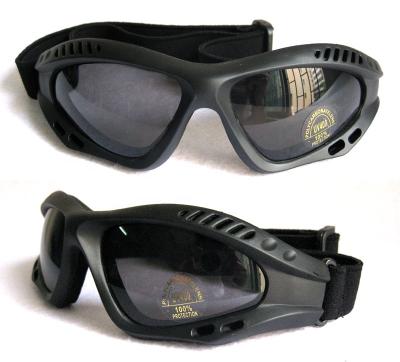 China Custom Ballistic Glass High Impact Shooting Tactical Goggles From China Manufacturer Polycarbonate for sale