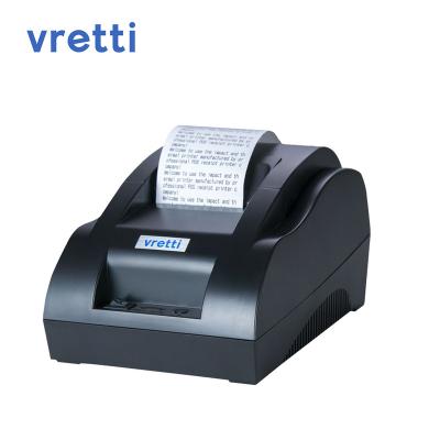 China Black 203DPI 58mm Direct Thermal Receipt Printer Business Store Receipt Printer Supports Fast Delivery for sale