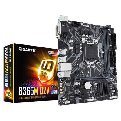 China GIGAOCTET B365M D2V Gaming Desktop Motherboard With Intel B365 Chipset LGA Socket Support 1151 8th 9th Gen Core Processors for sale