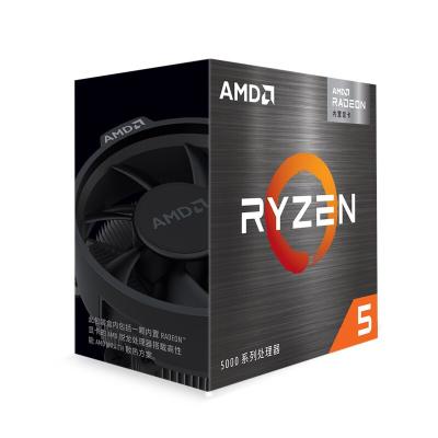 China Desktop AMD R5 5600G Cezanne 6-Core 3.9 GHz Socket AM4 65W 100-100000252BOX Desktop Processor AMD Radeon Graphics for sale