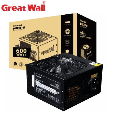 China PSU Great Wall Desktop Power Supply 12V ATX ​​500W 80 PLUS 120mm Fan BRONZE Power Supplies For PC PFC Computer Active Power Supply for sale