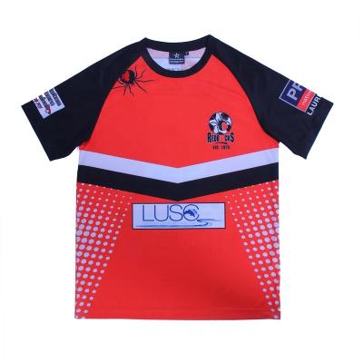 China Anti-pilling T-shirt High Quality OEM Sublimation Sports Polo T-shirts New Model For Mens Latest Shirt Designs For Men Loose for sale