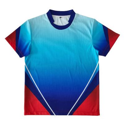 China Anti-Wrinkle Gym Wear T-shirt Fashion Custom Casual High Quality Round Neck Men Style OEM Polyester Polo T Shirt for sale