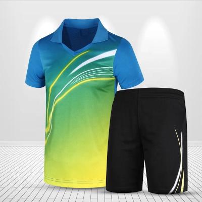 China Wholesale Blank Eco - Friendly Custom Jersey Designs For Badminton , Badminton Shirts For Women Men for sale