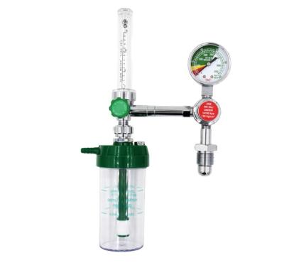 China Medical Oxygen Valve Gas Flow Meter Pressure Cylinder Regulator Kits Price With Humidifier 223 Flowmeter for sale