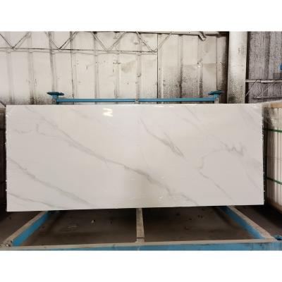 China Large Clearance Modern Large Format Chipboard Stone Slab Ariston White Ceramic Slab 12mm Thick Countertop Wall Hung 800*2000mm Tile for sale