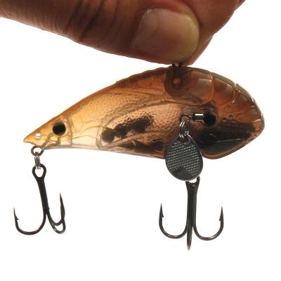 China 2021 Durable Japan Design New Bait Fish Lures Lures Metal VIB Wrenched Lure With Ring Beads for sale