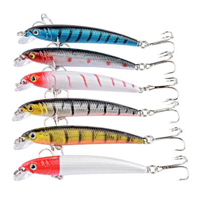 China Wholesale Deep Sea Artificial Minnow Bait Fishing Hard Bionic Plastic For Lures YE005 for sale