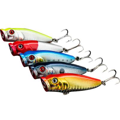 China Durable Manufacturer Wholesale Bearking Casting Moving Fishing Lures Long Throw Snap Vibrate Floating Hard Baits for sale