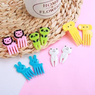 China Viable Factory Mini Cartoon Egg Fruit Fork Toothpick Manufacturers Select For Kids Parties for sale