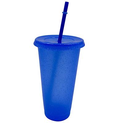 China Factory Supply Bulk Cheap Viable Tumbler Customized Plastic Summer Tumbler Cups With Lid And Straw For Kids Adults for sale