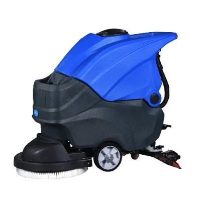 China ET-55\CleanHorse high efficiency commercial electric walk behind ceramic tile floor scrubber cleaning machine for sale