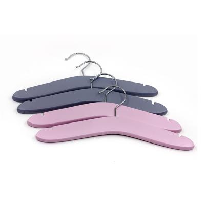 China Morden Kids Store Luxury Display Small Colorful Wooden Kids Hangers for sale