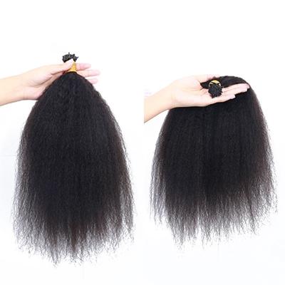 China Remy Hair Human Hair Silky Straight I-Tip Hair Extensions Wave Extensions On Hot Sale for sale