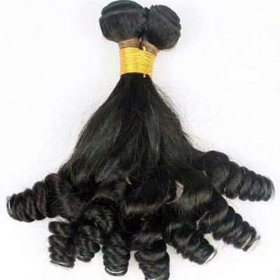 China Natural Black Chinese Wave Hair Bundles Unprocessed Curl Silky Straight Human Hair 100% Real Remy Human Virgin Weave Baby Hair for sale