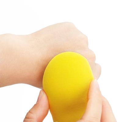 China Gifts spot small mango beauty egg do not eat mango powder puff sponge eggs on makeup tools BSCI audit factory for sale