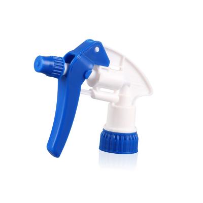 China Cleaning Products 28/400 Blue And White Plastic Sprayer D Type Trigger Trigger for sale