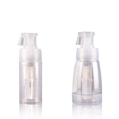 China 110ml /180ml Cosmetic Refillable Plastic Dry Powder Spray Bottle for sale