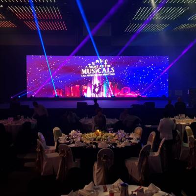 China Indoor Full Color LED Display Wedding Stage Concert LED Wall 3840hz Digital P2.6 P3.91 P4.81 Indoor LED Screen for sale