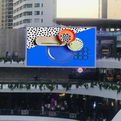 China P4 P5 P6 P8 P10 8mm 10mm Smd Large Outdoor Full Color Outdoor Led Billboard Advertising Fixed Led Display for sale