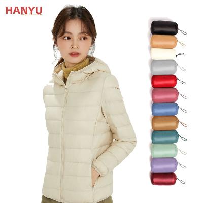 China Waterproof Women's Lightweight Long Sleeve Full-zip Packable Stripper Jacket Water Resistant Hooded Coat for sale