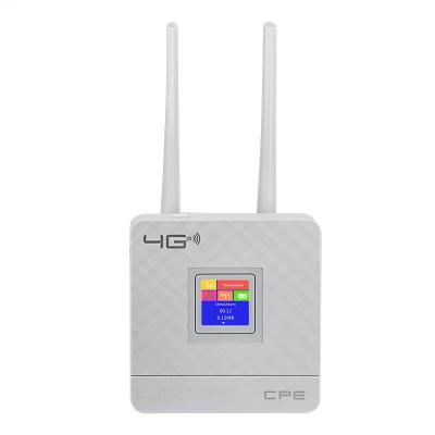 China Yes 4G Wifi Mobile CPE Router Simcard Router With Lan Port for sale