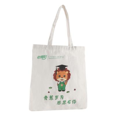 China Cheap Nonwoven Handled Eco Tote Bag Hand Bag Customized Shopping Bag With Logo Print for sale