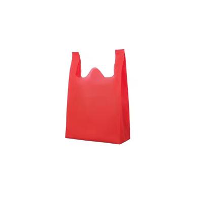 China Custom Promotional Eco Friendly Non Woven Recyclable Handled Bags Customer Handle Bag for sale