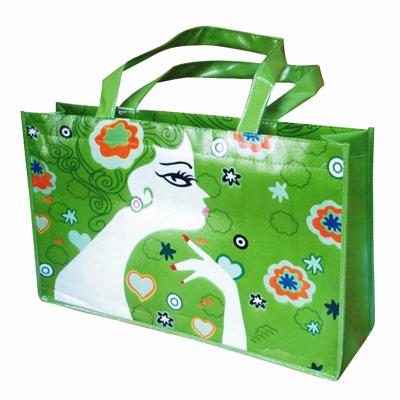 China Handled Custom Design Eco Friendly Non Woven Fashion Shopping Bag Bag for sale