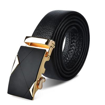 China OEM Wholesale Mens Comfortable Leather Belts Factory Genuine Leather Belts With Ratchet Belts for sale