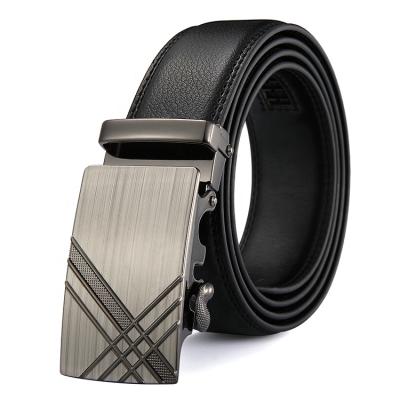 China OEM Wholesale Mens Comfortable Leather Belts Factory Genuine Leather Belts With Ratchet Belts for sale