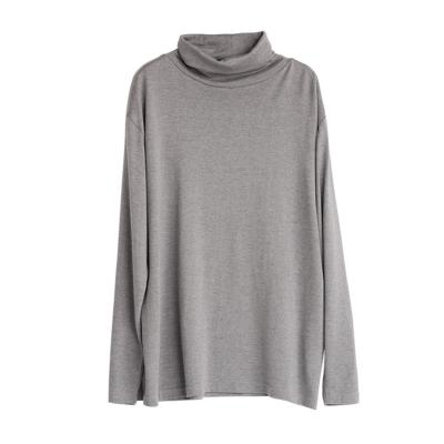 China Anti-Wrinkle Silk Cashmere Neck Bottoming Shirt Mens Silk Knitted Turtle Neck Long Sleeves for sale